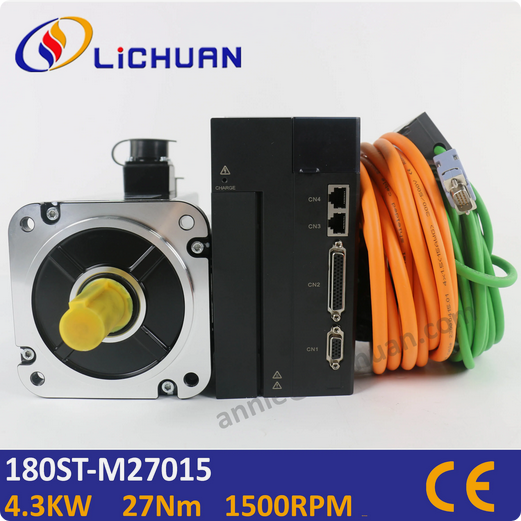 Lichuan 4,3 кВт 3-фазный серводвигатель 380 В Lichuan 4,3 кВт 3-фазный серводвигатель 380 В